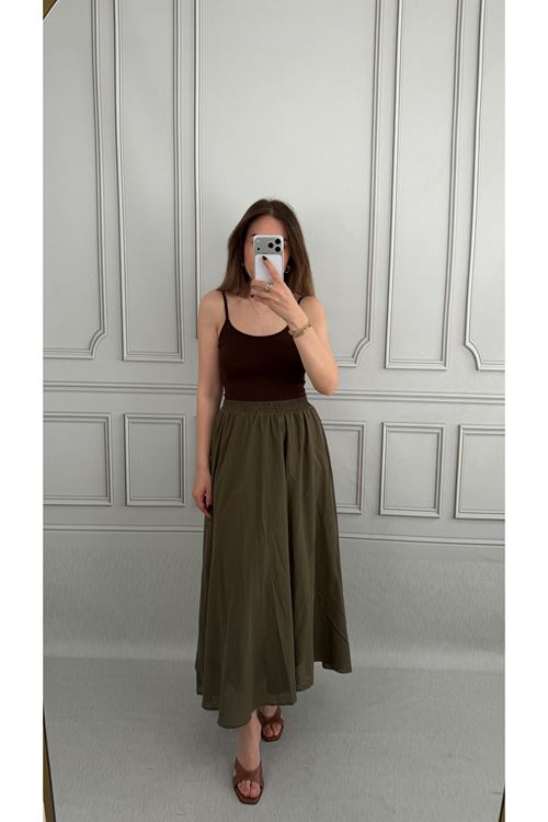 Yeşil Keten Etek