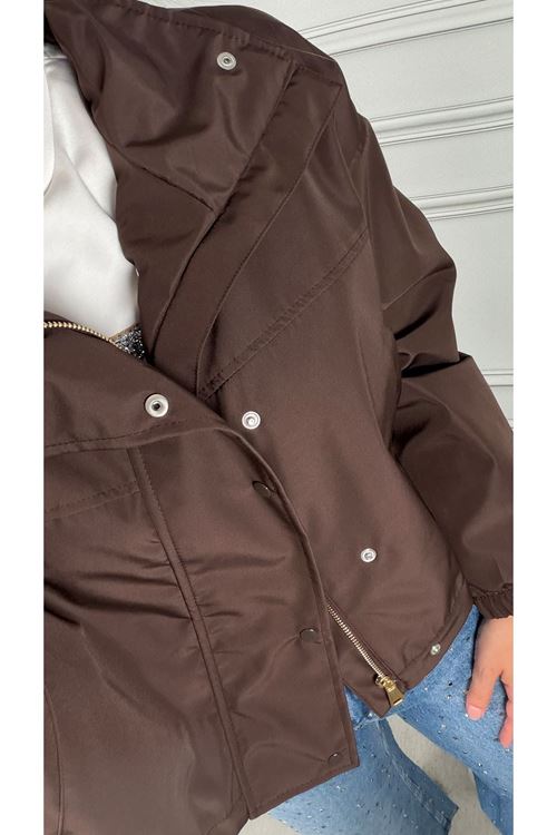 Kahve Bomber Ceket