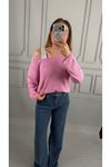 Pembe Merserize Triko