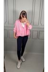 Pembe Organze Bomber