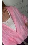 Pembe Organze Bomber