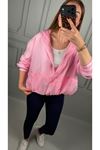 Pembe Organze Bomber