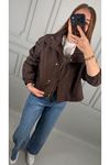 Kahve Bomber Ceket